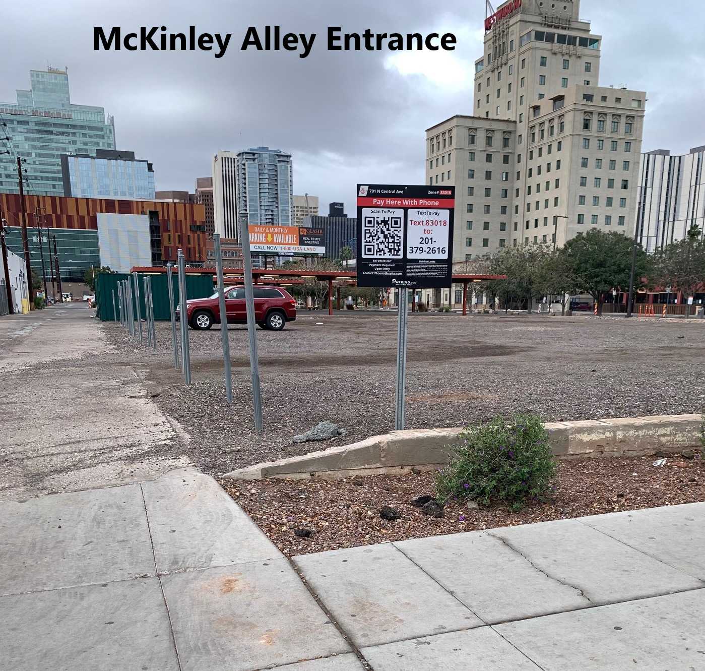 McKinley Alley Entrance